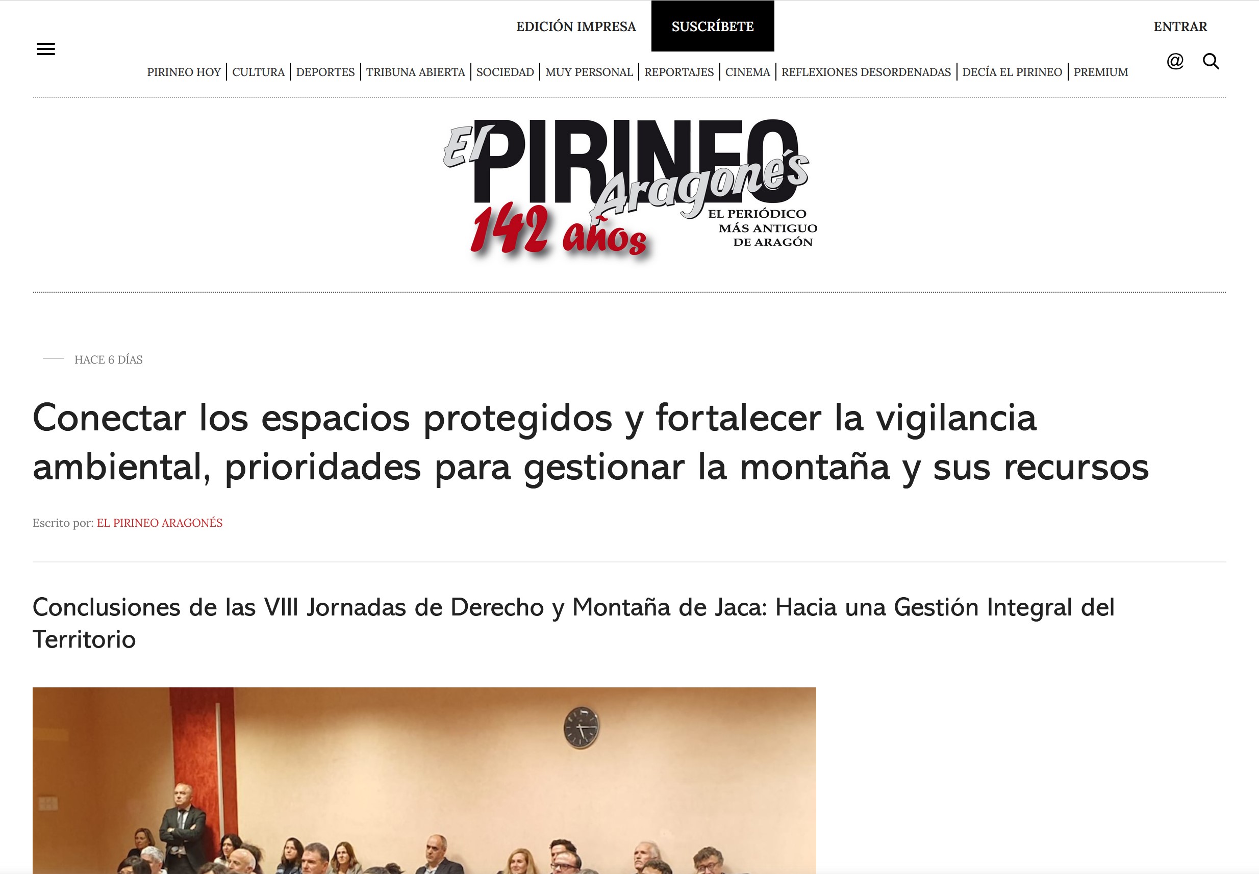 Conectar los espacios protegidos y fortalecer la vigilancia ambiental, prioridades para gestionar la montaña y sus recursos